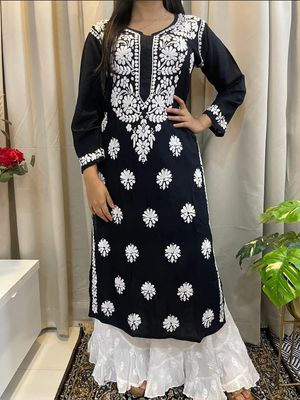 Embroidery Gharara Kameez Set_img_2