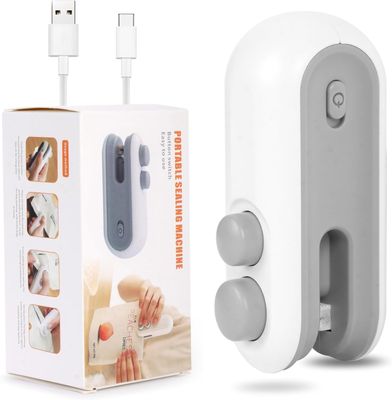 2 in 1 Rechargeable Mini Plastic Bag Sealing Machine_img_2