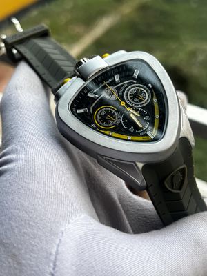 Lamborghini Yellow Dial Grey Belt AA_img_0