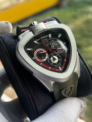 Lamborghini Red Dial Grey Belt AA_img_0