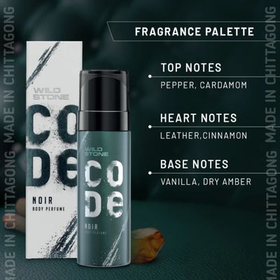 Wild Stone CODE Noir Body Perfume 120 ml_img_3