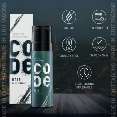 Wild Stone CODE Noir Body Perfume 120 ml_img_4