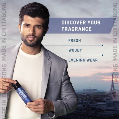 Wild Stone CODE Bleu Body Perfume 120 ml (made in India)_img_4