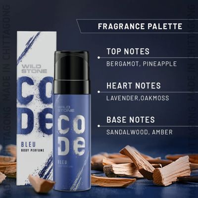 Wild Stone CODE Bleu Body Perfume 120 ml (made in India)_img_5