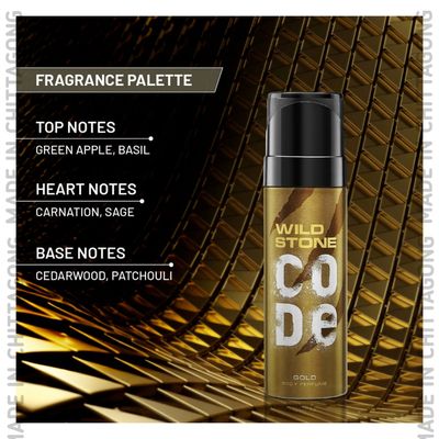 Wild Stone Code Gold Body Perfume 120 ml (MADE IN INDIA)_img_1