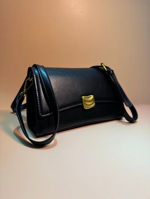 Sleek Black Handbag_img_0