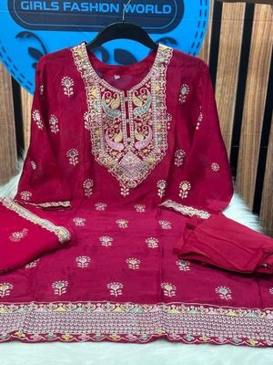 Indian Chinon Georgette Three Piece_img_0