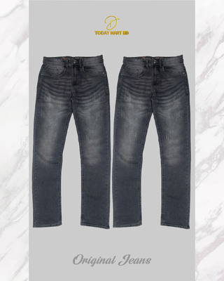 Jeans Pant Combo Dark Ash Wash 02 Pcs - 253073
