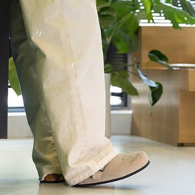 Men's Suede Leather Half Slippers_img_9