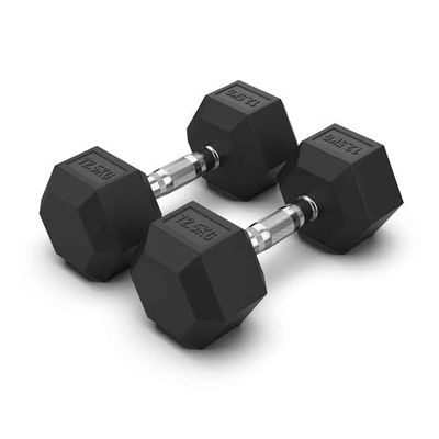 12.5kg 1pair total 25kg Hex dumbbell_img_0