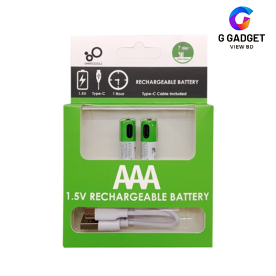 SmarToools RB20 AAA 1.5V 750 mWh Rechargeable Battery (2 Pcs Set)_img_1