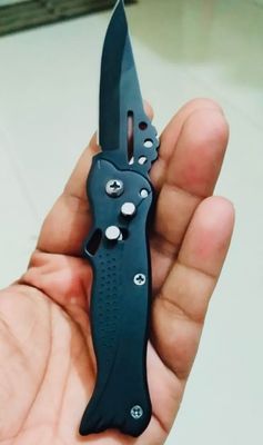 Black Aluminum Switch Knife – Unveil Cutting-Edge Excellence with Precision and Style_img_4