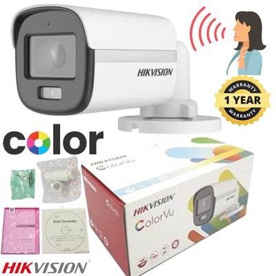 Hikvision DS-2CE10DF0T-FS 2MP ColorVu Audio Fixed Mini Bullet Camera_img_0
