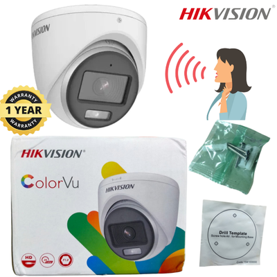 Hikvision DS-2CE70DF0T-MFS 2MP ColorVu Audio Fixed Turret Camera_img_0