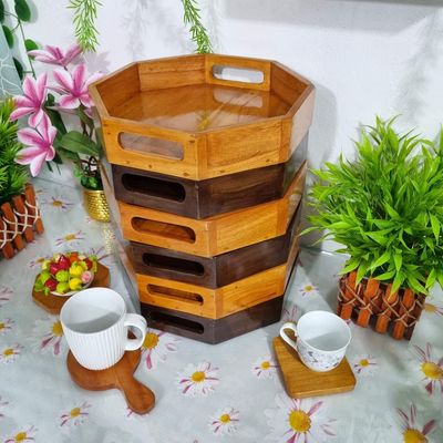 কাঠের গোল্ড ট্রে_img_6