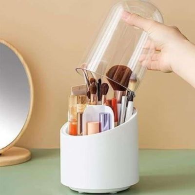 360° Diamond Design Rotating Cosmetic organizer Box_img_0