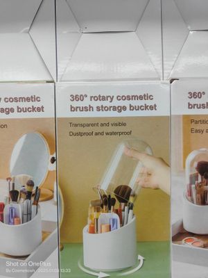 360° Diamond Design Rotating Cosmetic organizer Box_img_3