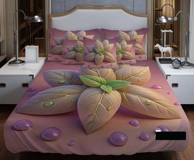 China Premium 3D Design Bed Sheet Code : 6972_img_3