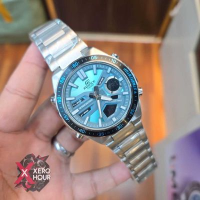 Edifice Master Grade || Japan Movement | Chain Style | New Deep & Light Blue_img_0