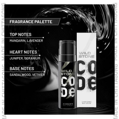 Wild Stone CodeChrome Body Perfume 120 ml_img_1