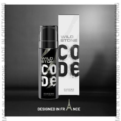 Wild Stone CodeChrome Body Perfume 120 ml_img_2