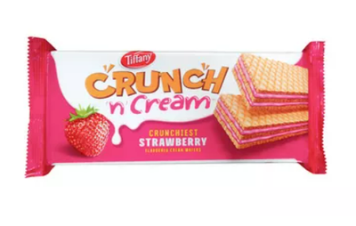 Tiffany Crunch 'n' Cream Strawberry Wafers 135 gm_img_0