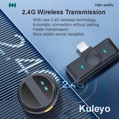 SX21-New 2-in-1 Wireless Lavalier Microphone – Dual Mic Setup for Crystal Clear Mobile Recording_img_3