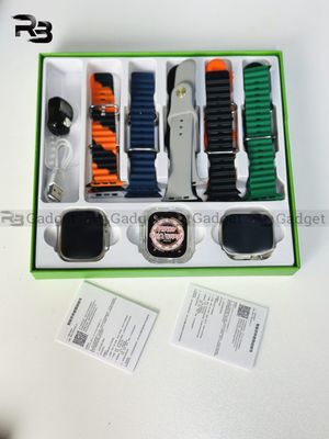 Y70 Ultra Couple Smartwatch With 13 Straps + Digital Tazbi_img_1