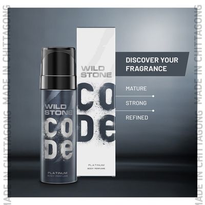 Wild Stone CodePlatinum Body Perfume 120 ml_img_4