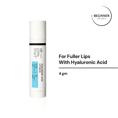 Deconstruct Hyaluronic Acid Lip Balm - 0.2% Hyaluronic Acid + 1% Cupuacu Butter | Overnight Lip Balm_img_1