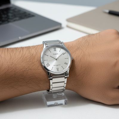 TIMEX Metal Chain Strap Analog Watch - For Men_img_2