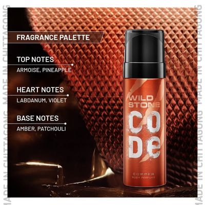 Wild Stone  Code Copper Body Perfume 120 ml - 07403_img_3