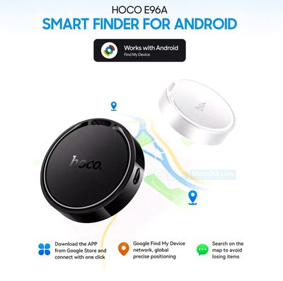 Hoco E96A Busca Smart Anti-Lost Tracker | Google Find My Device | 8-Month Battery | Price in BD_img_0