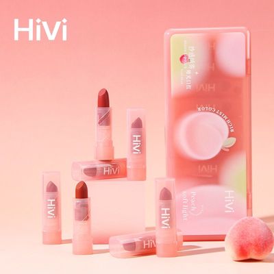 HiVi Peach Soft Light Matte Lipstick_img_1