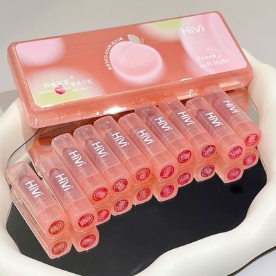 HiVi Peach Soft Light Matte Lipstick_img_2