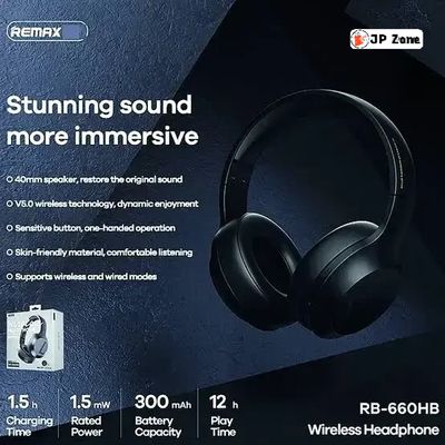 REMAX RB-660HB Stereo Wireless Bluetooth Headset_img_3