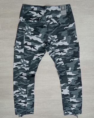 Mens Army Cargo Combat Camouflage Trouser 98% Cotton/2℅ elastin even  Work wear Straight Leg Pant_img_3