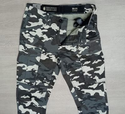 Mens Army Cargo Combat Camouflage Trouser 98% Cotton/2℅ elastin even  Work wear Straight Leg Pant_img_7
