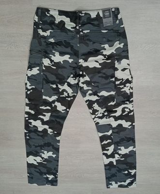 Mens Army Cargo Combat Camouflage Trouser 98% Cotton/2℅ elastin even  Work wear Straight Leg Pant_img_8