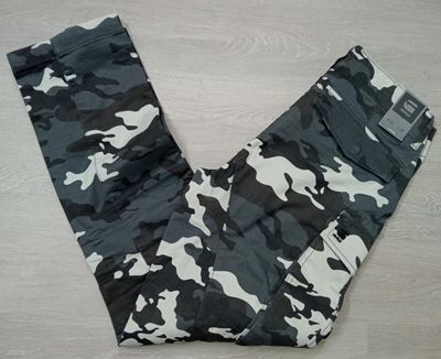 Mens Army Cargo Combat Camouflage Trouser 98% Cotton/2℅ elastin even  Work wear Straight Leg Pant_img_10