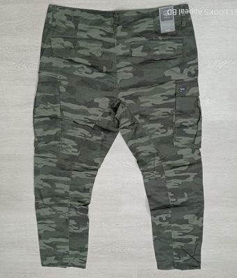 Mens Army Cargo Combat Camouflage Trouser 98% Cotton/2℅ elastin even  Work wear Straight Leg Pant_img_13