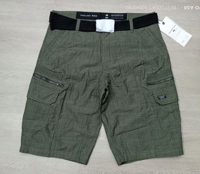 Men's Cargo Shorts Casual Cotton Shorts_img_12