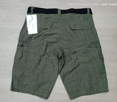 Men's Cargo Shorts Casual Cotton Shorts_img_13