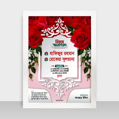 Bibaho Soronika Frame - বিবাহ স্মরণিকা - Code: BS12_img_1