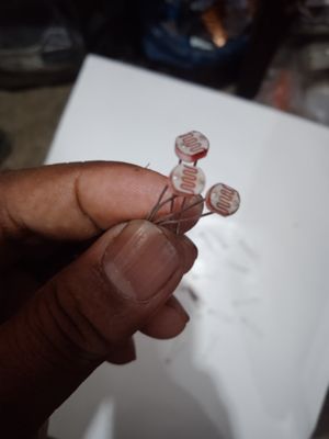 (CODE 56) LDR/ Light depend resistant ( mini size)/light dependent register_img_2