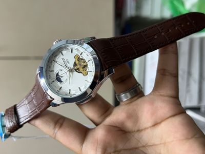TISSOT AUTO BROWN BELT WHITE DIAL_img_0