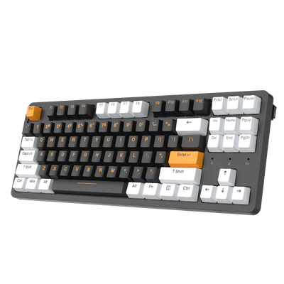 DAREU A87x PRO GASKET TRI-MODE HOT-SWAP 87-KEY RGB BACKLIT MECHANICAL GAMING KEYBOARD WITH VIOLET GOLD PRO / SKY V3 SWITCH_img_3