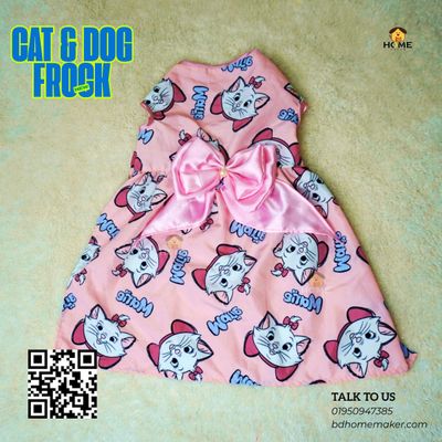 Latest Exclusive Cat Frock (custome)_img_1