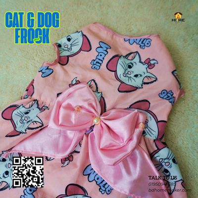 Latest Exclusive Cat Frock (custome)_img_2
