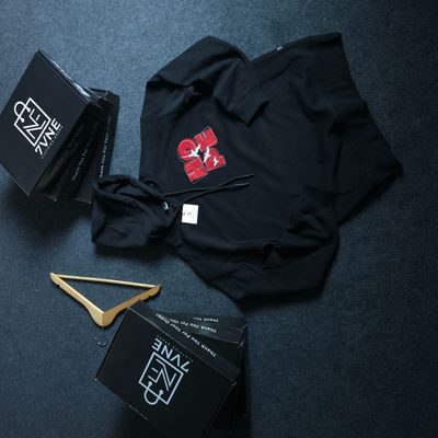 HOPE Flying Birds - Oversized Drop Shoulder Hoodie_img_2